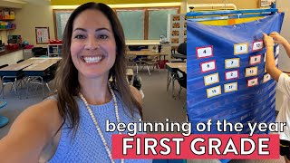 Beginning of the Year Activities for First Grade // The first 2 weeks of school in 1st Grade