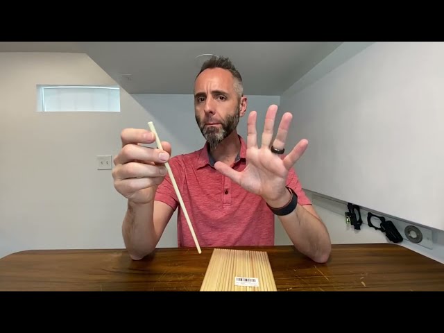 Best Wooden Dowels for Wand Making - product in use
