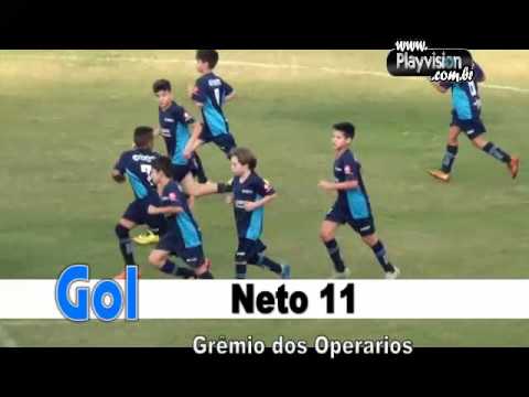 Playvision Projeto Criança em Campo Grêmio dos Operários 1 X 1 Londrina E C