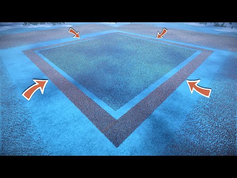 Quadrate Medieval Formation vs 1,400,000 Zombies - UEBS 2