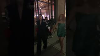 Kehlani + Sza arriving at Rihanna&#39;s Met Gala Afterparty