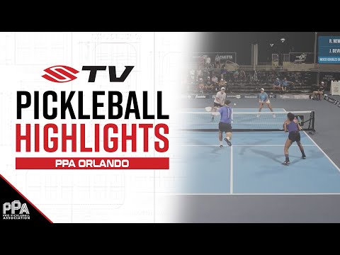 Jay Devilliers Powerful Put Away Pickleball Highlight - PPA Orlando Mixed Doubles