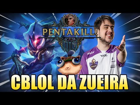 MASTER YI NO CBLOL E PENTAKILL DO TOCKERS - CBLOL DA ZUEIRA