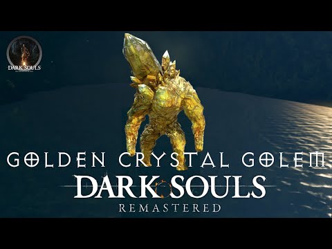 Dark Souls REMASTERED: Golden Golem (Darkroot Basin)