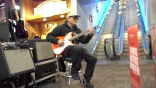 Video thumbnail for "Testing Out & Playing The Peavey Retro Fire Guitar At G.C." April 15, 2015 - Big Will by BigWill/GodsHeavenUniverse