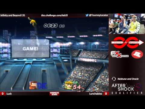 IaB35 PM - Luck (Diddy) vs Lunchables (Toon Link) - Winners Semis