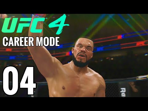 UFC 4 Bantamweight Career Mode Walkthrough Part 4 - DOMINANT!