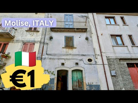One EURO HOME For Sale in ITALY with GARDEN and Balcony. A Must See €1 Euro House in Italy