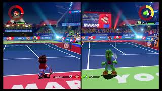 【実況】マリオテニスエース　yuu vs サウザー　＃5