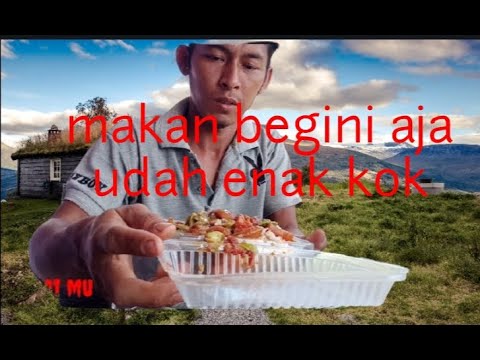 Makan tengah hari..sambal sotong,Pete campur tri..//Ulala pokokna mah.