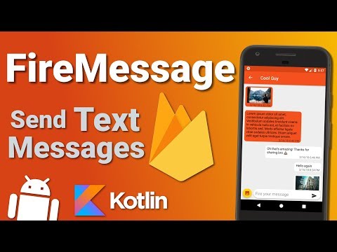Firebase Firestore Chat App: Send Text Messages (Ep 5) - Kotlin Android Tutorial