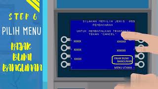 Pembayaran PBB melalui ATM