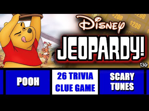 Disney Jeopardy Quiz! 26 Clue Game • Test your Knowledge