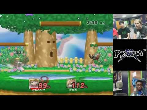 Project M Showdown - Plank (Fox) vs Nintendude (Peach)