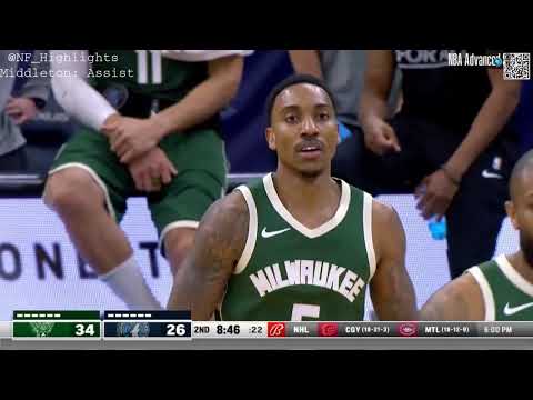 Khris Middleton  27 PTS 8 REB 7 AST: All Possessions (2021-04-14)