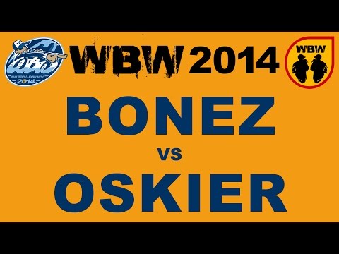 Bonez 🆚 Oskier 🎤 WBW 2014 Łódź (freestyle rap battle)