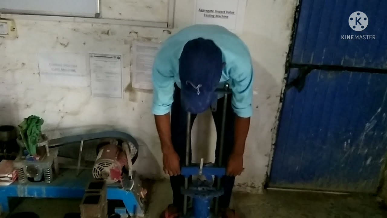 Aggregate Impact Value Test(is-2386 part-4) with calculation Hindi main (full test)