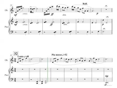 Sy Brandon - Suite for Oboe and Piano