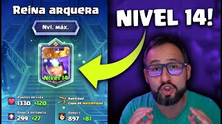 ¡¡YA TENGO LA REINA ARQUERA A NIVEL 14, Y MUY FÁCIL!! JUEGA AL NUEVO CLASH ROYALE - Deck Guide by MalcaideCR