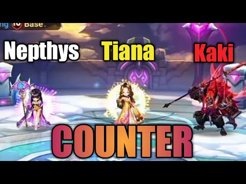 Counter Nephtys Tiana Kaki Siege Battle Summoners War STC Channel