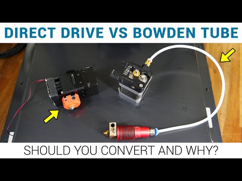 Why direct drive is not automatically better than bowden tube