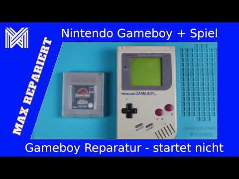 Gameboy Reparatur - Batterien ausgelaufen & Spiel reparieren / MAX REPARIERT