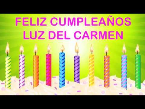 LuzdelCarmen   Wishes & Mensajes - Happy Birthday