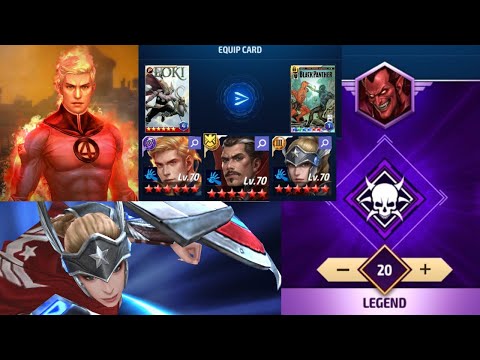 HUMAN TORCH & SHARON ROGERS GOD COMBO! MEPHISTO STAGE 20! - Crystals Giveaway - Marvel Future Fight