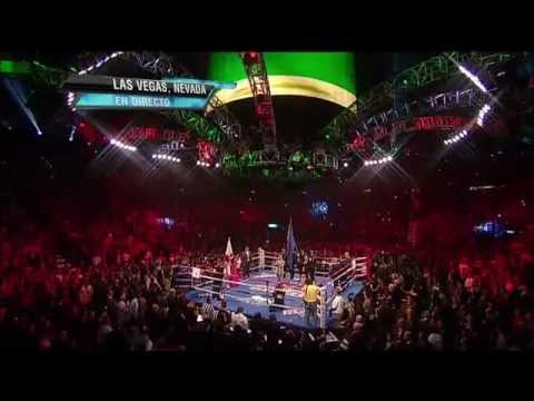 Cristian Castro... Himno Nacional en Pacman vs Marquez (12 de Noviembre)