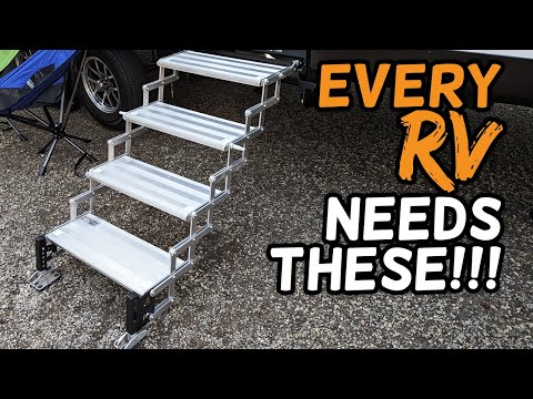 The Best RV Steps Ever Made? (Torklift Glowstep Review)
