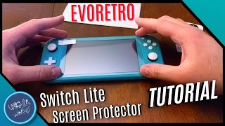 How to Install Nintendo Switch Lite Screen Protector