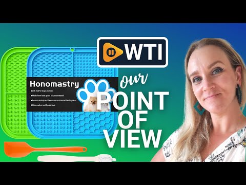 Honomastry Licking Mat Slow Feeder - WTI product video review