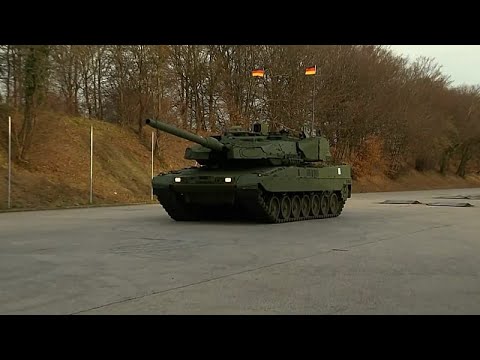 Germany presented its newly developed Leopard 2A8 tank