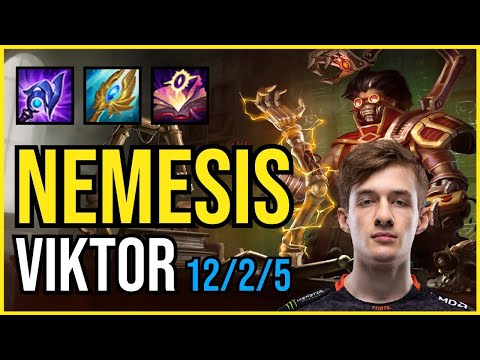 NEMESIS - VIKTOR vs EKKO Mid - EUW Grandmaster - Patch 11.6