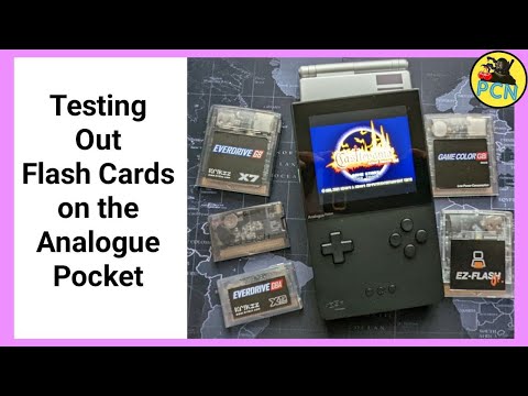 Which FLASH CARTS/CARDS work on the ANALOGUE POCKET? #Everdrive #EZOmega