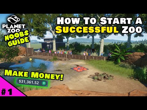 The Ultimate Beginners Guide to Planet Zoo Ep1 | Game Basics & Starting Out Right