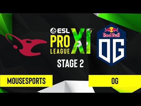 CS:GO - mousesports vs. OG [Train] Map 2 - ESL Pro League Season 11 - Stage 2