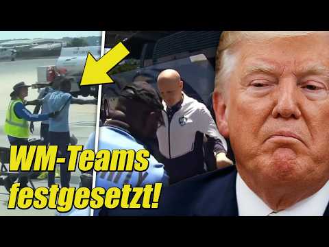 Trump's WM-CHAOS! Schiedsrichter ABGESCHOBEN, Teams An Grenze Schikaniert, Stadien Wollen STREIKEN!