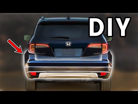 DIY 2019-2022 Honda Pilot Rear Bumper Removal | How To Remove Honda Pilot Rear Bumper Replacement