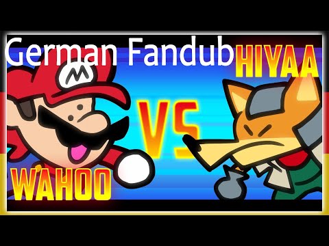 Speedrunner Mario VS Melee Fox [GERMAN FANDUB]