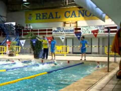 Gran final de la escuela de natación del Real Canoe 19-04-2013 1º