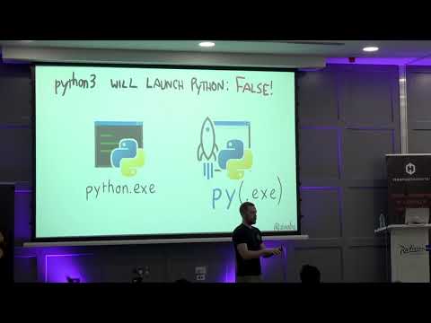 PyCon Ireland 2018: Python on Windows is Okay, Actually - Steve Dower