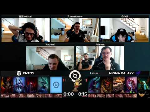 (Dota2) Entity VS Nigma Galaxy - Game 3 Highlights (The International 2023 - W. Europe Qualifier)