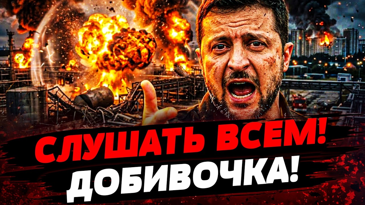 💥ПОСЛЕ РАЗГРОМА МОСКВЫ: СРОЧНОЕ ОБРАЩЕНИЕ ЗЕЛЕНСКОГО К РОССИЯНАМ! ПОРА ЭТО 