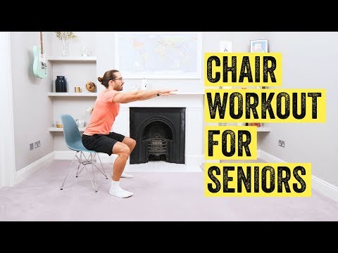 10 Minute Home Chair Workout For Seniors | The Body Coach TV
