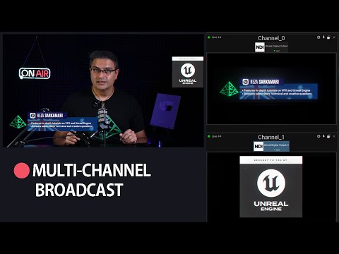 #UE5 Series: Multi-Channel Live Broadcast in UNREAL Engine