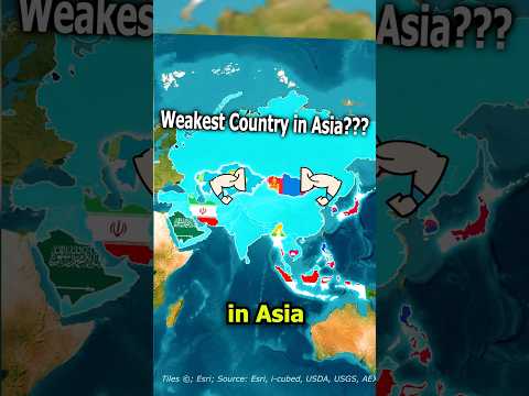 Weakest country in Asia???🇷🇺🤯