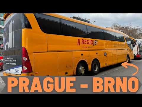 First Experience With REGIOJET From PRAGUE To BRNO | TRIP REPORT