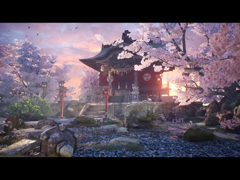 Sakura - Relaxing With Japanese Bamboo Flute🎵 10 HOURS