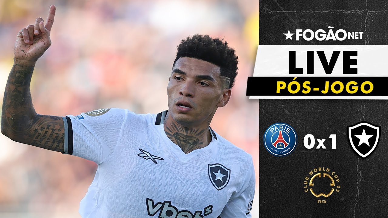 LIVE | Pós-jogo e repercussão da histórica vitória do Botafogo sobre o PSG no Super Mundial